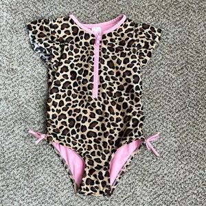 Animal Print Swim Suit